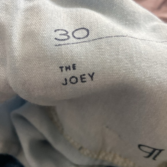 Anthropologie Pilcro The Joey Women's Blue Wide-Leg Jeans Sz 30 Distressed - Picture 6 of 7